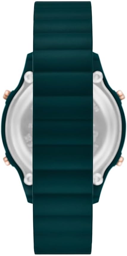Skechers Women's Fairhaven Digital Green Silicone Watch (Model: SR6349)