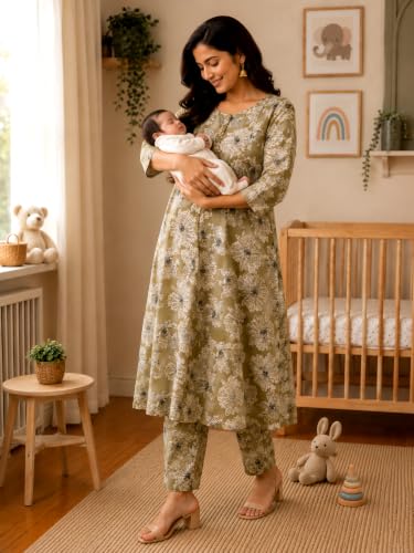 Image of RITIJYA Cotton Cord Set for Women