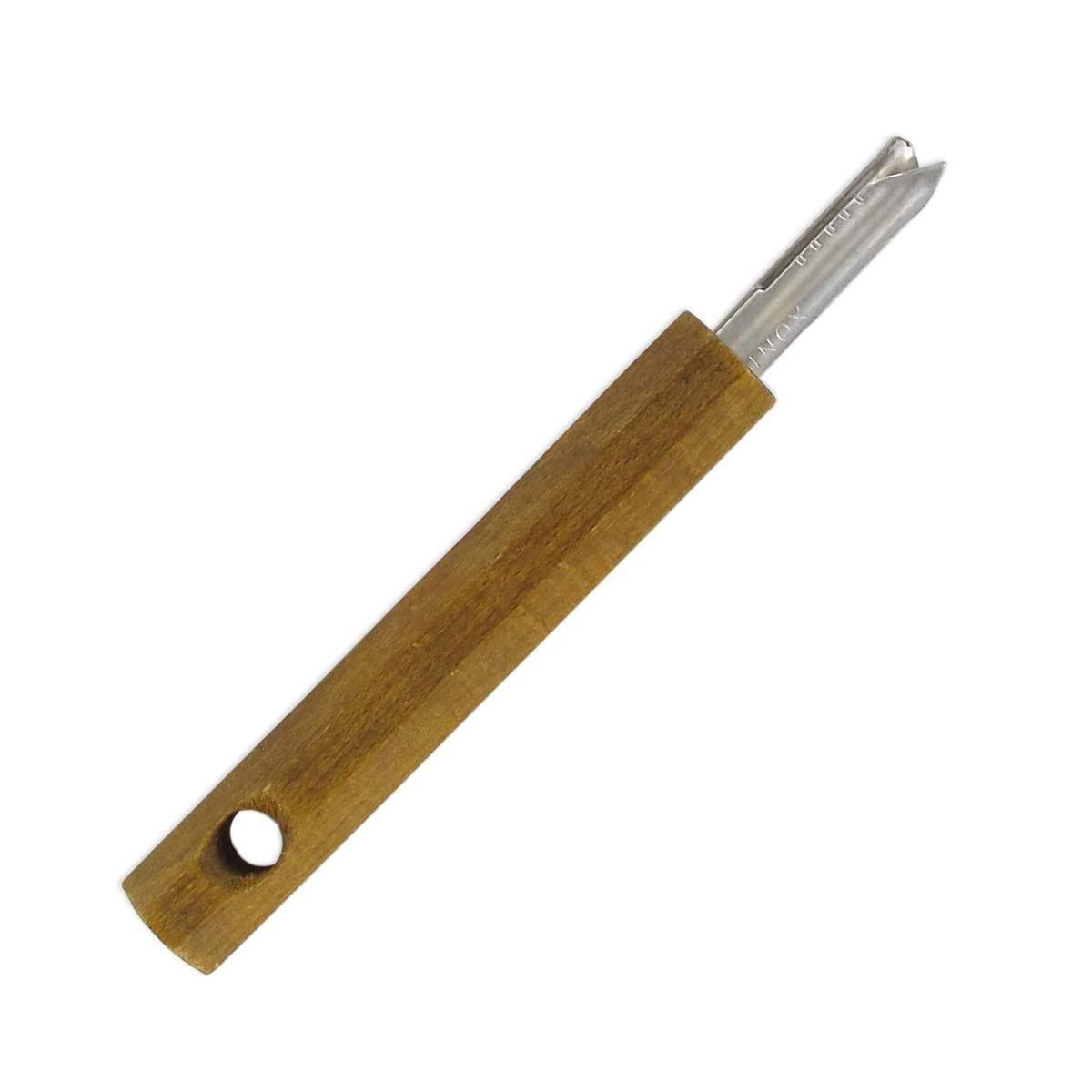 Fackelmann 30382 Wooden/Stainless Steel Jar Opener Brown