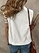 Dokotoo Spring Summer Vests for Women 2025 Fashion Turn-down Lapel Collar Button-down Sleeveless Waistcoat Lightweight Travel Cargo Jacket Shacket with Pockets White XX-Large