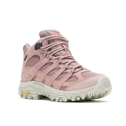 Merrell Women's Moab 3 Mid Waterproof Hiking Boot, Adobe...