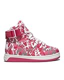 Ewing Patrick Athletics Women's 33 HI Orion Pink Camo – Retro 1990 Hybrid Design with Vegan Synthetic Upper; Size 7W