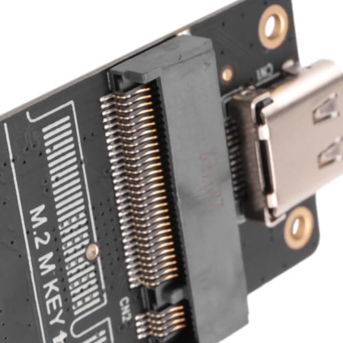 Adaptador Caja SSD M.2 a Type-C 10Gbps 2 unidades miniatura 5