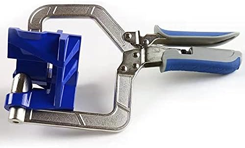 1pcs/2pcs 90 Degree Right Angle Clip Clamp Woodworking Clamp Quick Clamp Pliers Picture Frame Corner Clip Hand Tool DIY Hand Tools Corner Clamp (Size : 1 PCS)