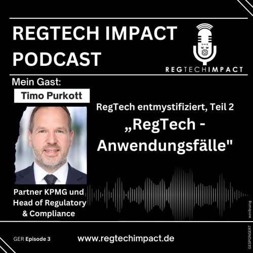 RegTech - Anwendungsf&auml;lle Podcast Por  arte de portada
