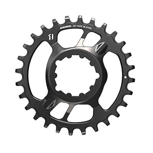 SRAM X-Sync 2 Acier Montage Direct 6 Mm Décalage Aigle Chainring Unisex-Adult, Noir, 32t