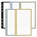 FranklinCovey - Color Wide Lined Pages for Ring-Bound FranklinCovey Planners | Bright, Organized Expansion Pages in 5 Colors (Compact, 50 Sheets)