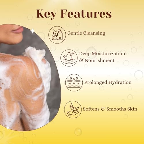 Image of London Notes Shower Gel- White Oudh For Gentle Cleansing, Deep Moisturization & Nourishment, provides pleasant aroma with Aloevera & Shea Butter, 250ml