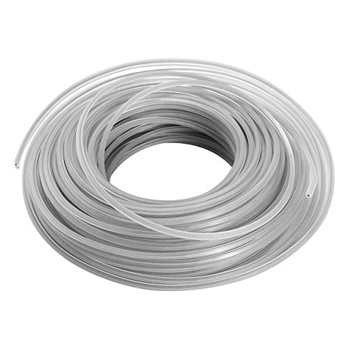 KKmoon Cable de alambre de acero inoxidable, 3,0 mm, hilo de nailon para recortadora, desbrozadora, cortadora de bordes de c�sped