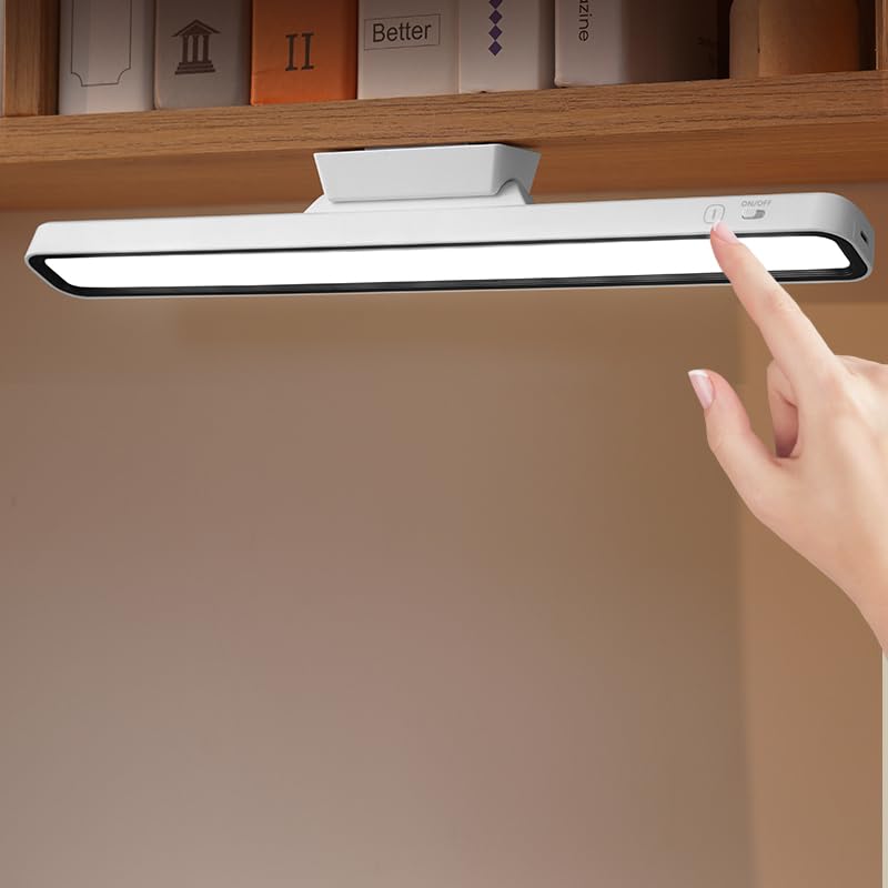 Image of Akari Plastic Rechargeable Desk /Study Lamp Night Lamp, Touch On /Off Switch, Child Eye Safety Student Study Table Lamp, Led Lamp Usb Charge (Ak-1706), Yellow