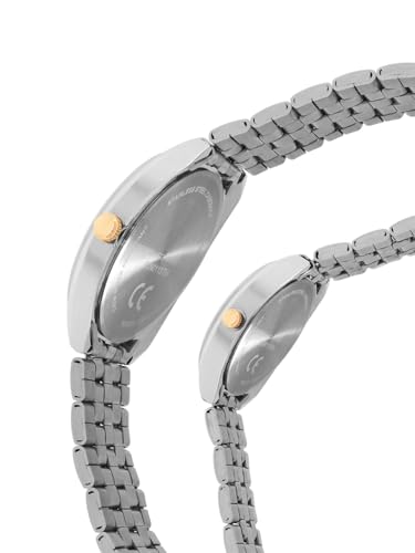 Image of French Connection Analog Silver Dial Couple's Watch| Pair Watch|-FCN0113TM