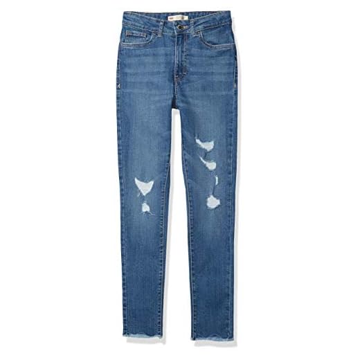 Levi's Girls' 720 High Rise Super Skinny Fit Jeans, Hometown Blues, 12