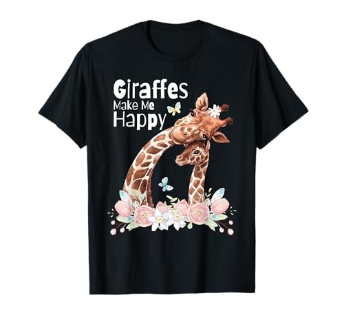 Giraffe Giraffe Giraffe Lover Cute Mom Baby Giraffe T-Shirt