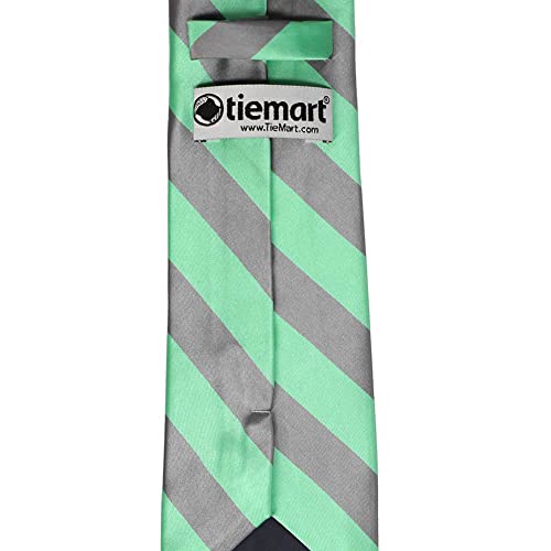 Image of tiemart Men's Striped Tie Standard Length