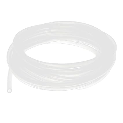 Generic a16031400ux0193 8 mm x 10 mm Silicone Translucent Tube Water Air Pump Hose Pipe, 16' Long, 0.31