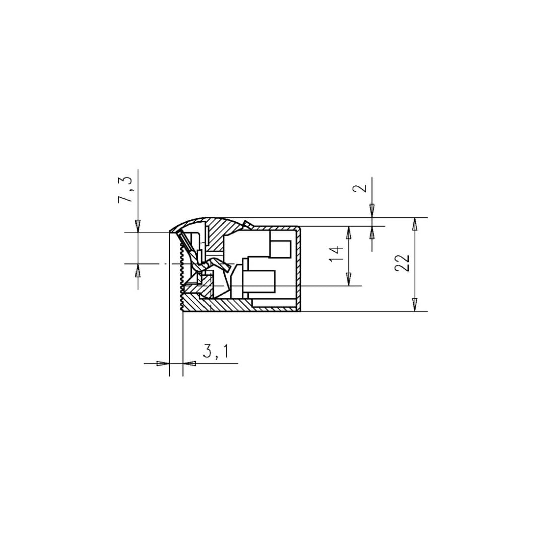 ASSA ABLOY 332® RRAKRR FESTE FALLE OHNE STULP Fluchttüröffner 332.80F-F91, Ohne Schließblech, Universale Einbaulage DL/DR und waagerecht, 12 V DC, Universale Einbaulage DL/DR und waagerecht