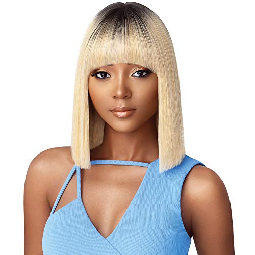 Outre Synthetic Hair Full Cap Quick Weave Complete Cap Bang Janelle (DR2730)