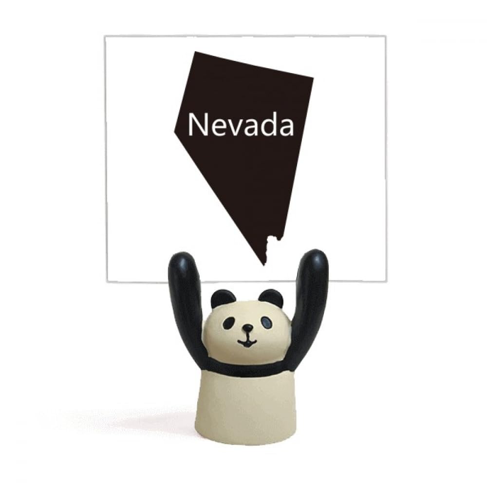 Support de mémo panda Nevada pince note papier et photo