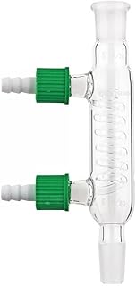 Chemglass CG-MR-250C1 Series CG-MR Micro Coil Condenser, Compatible with Mettler Systems