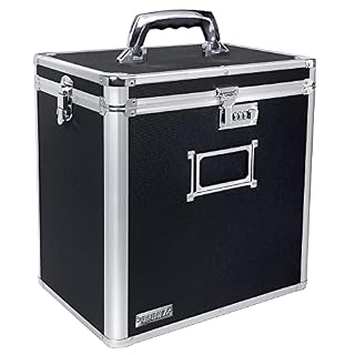 Snap-N-Store – Boîte de Rangement pour disques de Vinyle – 1 Paquet – 13,2 x 12,625 x 12.5 Pouce Porte-LP avec Couvercle… - Les Beatles, Paul McCartney, John Lennon, RIngo Starr, George Harrison