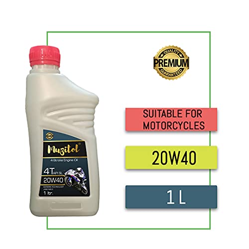 Image of Motor Bike 20W40 SL Engine Oil for Honda Cb Shine 2018 (1Ltr Multicolor)