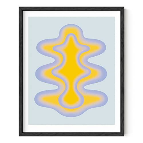 HAUS AND HUES Trippy Poster - Retro aesthetic wall decor