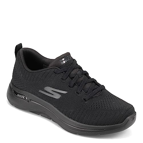 Skechers Men's Gowalk Arch Fit-Athletic Workout Walking Shoe with Air Cooled Foam Sneakers, Black 2, 13 X-Wide2