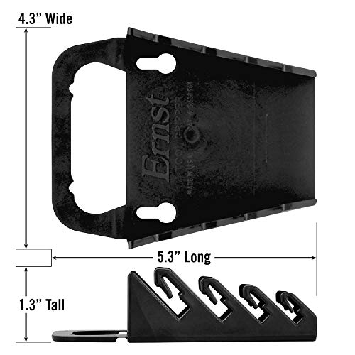 Image of ERNST Gripper Wrench Organizer, 4 Tool, Black