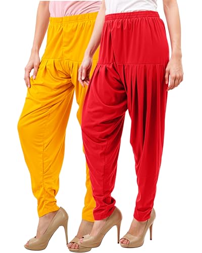 Image of Buy That Trendz Patiala Salwar for Women Relaxed Fit Viscose Patiyala Salwar Harem Bottom Pants