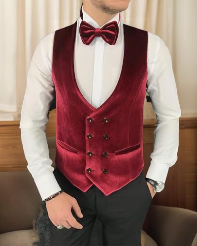 Men's Suit Slim Fit 3 Piece Suits for Men Wedding Tuxedo Floral Suit Jacket Vest Pants Set Business Prom Suit4