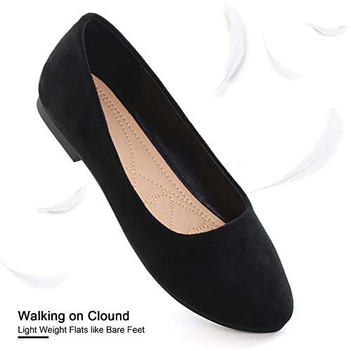 Image of SAILING LU Casual Shoes for Women Dressy Ballet Flats | Comfort Fit, Work Shoes,Casual for Women, Slip-Ons Loafers