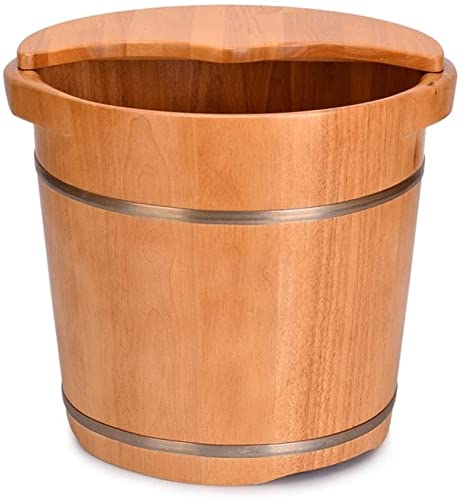 Spa de pies de madera sólida Katzowen para baño y masaje