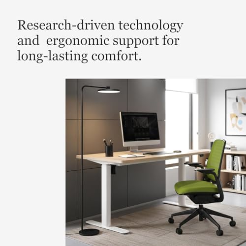 Image of Steelcase Series 1 Ergonomic Office Chair, Carpet Floors, Wasabi