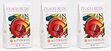 Butterfields Candy - Gourmet, Old-Fashioned PEACH Buds Hard Candy | Gluten Free | Made with 100% Real, Pure Cane Sugar | Handcrafted in the USA- 3 Oz (3 Pack)