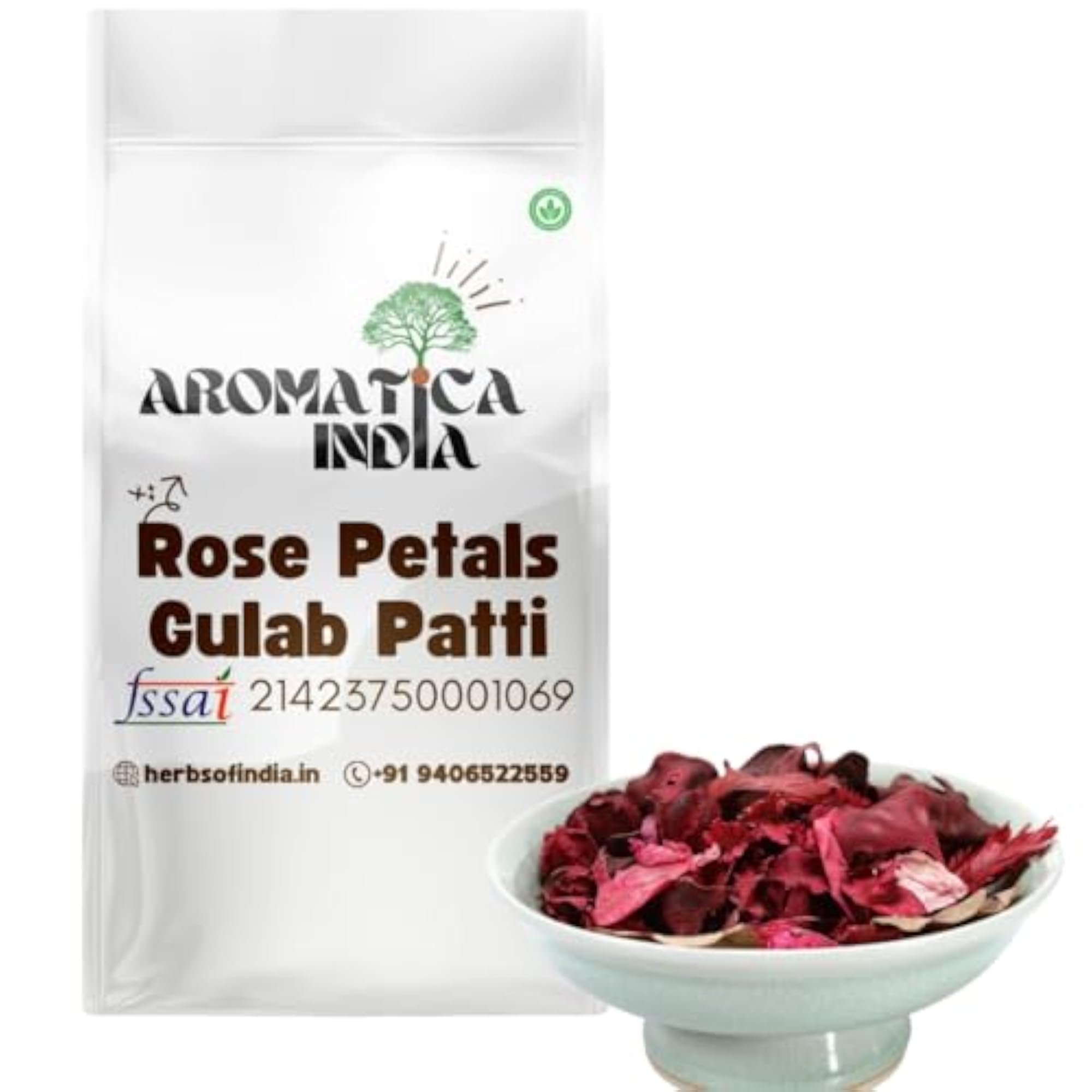 Aromatica Rose Petals for Skin Care Aromatherapy