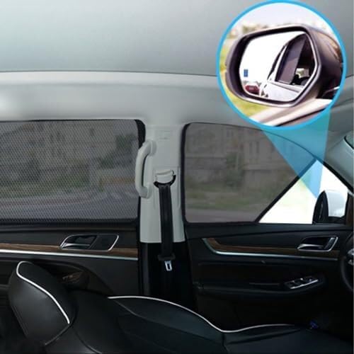 Tendine Tendine parasole laterali Per Hyundai I30/I30N 2018-2024, 7 pezzi, magnetiche, per protezione UV e privacy(7PCS)