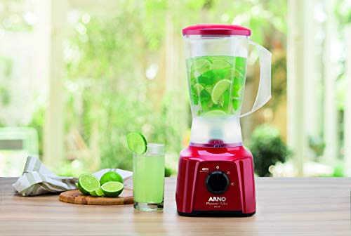 Liquidificador Arno Power Lq11 Vermelho 2 Velocidades 127v