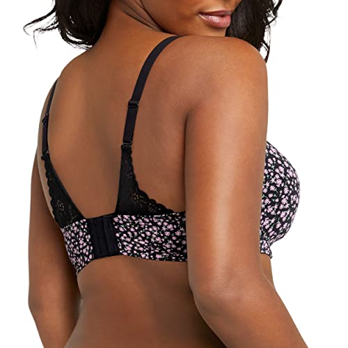 Image of Maidenform womens One Fab Fit Underwire Bra, Microfiber T-shirt Bra, Convertible (Retired Colors)