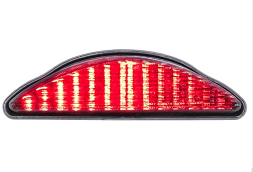 TOPZONE Sequential LED Rear Lamp TailLight + Turn Signal Function Fit Ya-maha 2008-2017 Raider 1900 (Gen. 3 Sequential LED, Smoke)