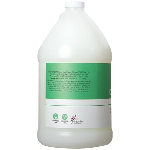 Miniatura 3 de Ginger Lily Farms Club & Fitness Acondicionador hidratante para cabello seco, 100% vegano y libre de crueldad, aroma de aloe vera, repuesto de 1