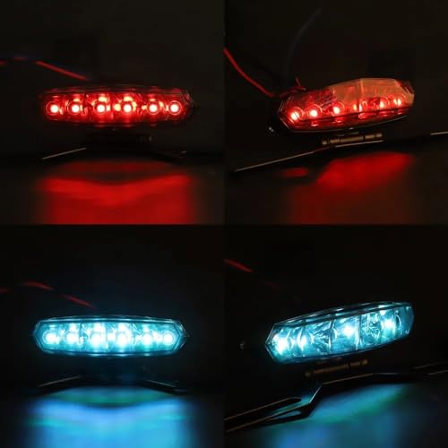 Luz trasera LED universal para motocicleta y moto de cross 5