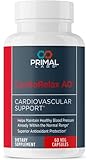 Primal Health CardioRelax AO - Coenzyme Q10 Formula, Bioperine + Olive Leaf Extract - 60 Capsules