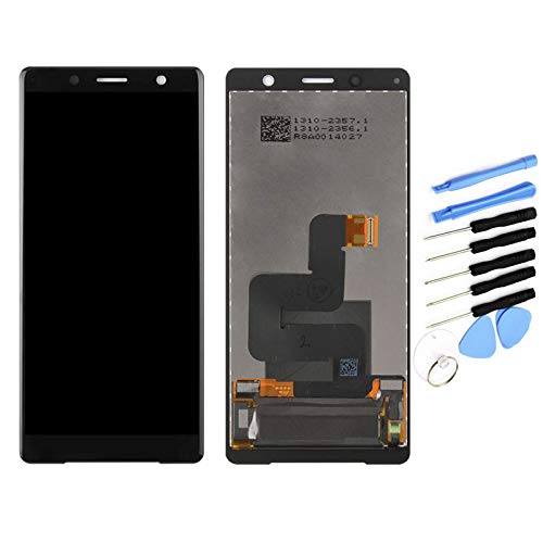YQZ Ersatz-Touchscreen für Sony Xperia XZ2 Compact Mini H8314 H8324, LCD-Display montiert (ohne Rahmen) (schwarz) Cover