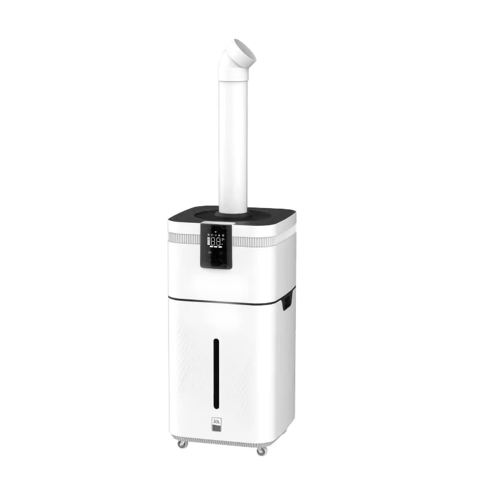 Umidificatore 30L Grande capacità Nebbia Ufficio Casa con Acqua Purificatore d'Aria Intelligente Supermercato Spruzzatore per Verdure (Triplo Nucleo) ()