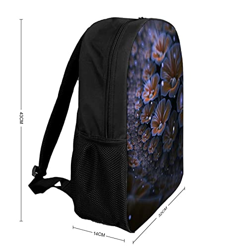 Sac à dos décontracté 17" imprimé en 3D pour exprimer son style