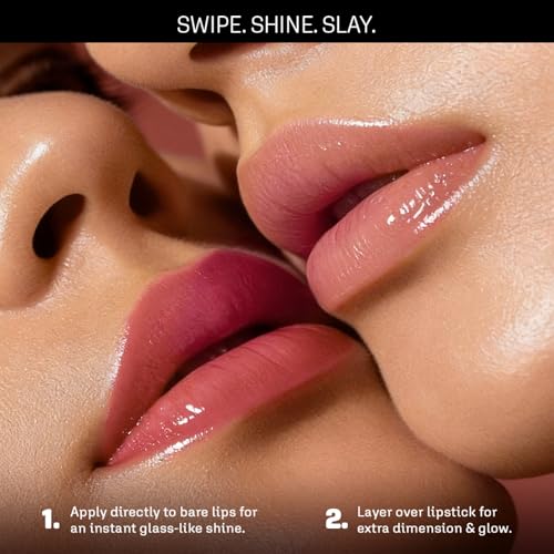 Image of Colors Queen Lip Luminizer Lip Gloss for Women | Hydrating & Glass Shine Finish | Highly Pigmented, Lightweight & Non-Sticky Formula | One Stroke Application | Long Lasting Lip Gloss Infused with Shea Butter (17 - Gold Digger, 9ml)