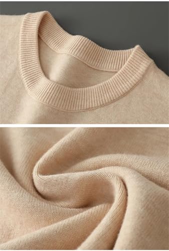 Men Cashmere Sweater O-Neck Knit Pullovers Knitwear Cashmere Sweater3