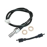 M10x1.25mm Banjo Bolt Front Rear Hydraulic Brake Clutch Pressure Callipers Cylinder Pump Light Switch Compatible with for Scooter Moped Dirt Pit Bike ATV Honda Yamaha Suzuki Kawasaki