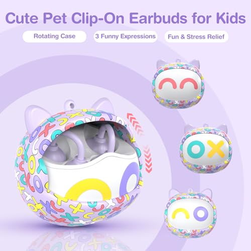 QearFun Kids Cat Open Ear Earbuds