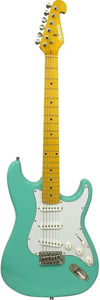 Guitarra Elétrica Vintage Thomaz TEG 400V Verde
